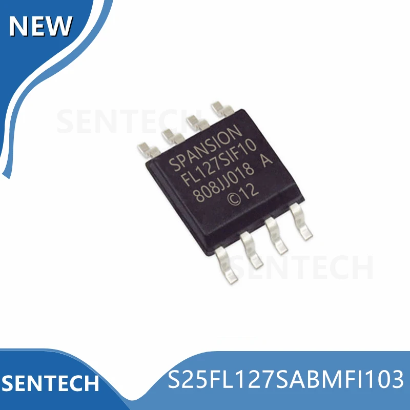 

10Pcs/Lot New Original S25FL127SABMFI103 SOIC-8 Dual QSPI Flash