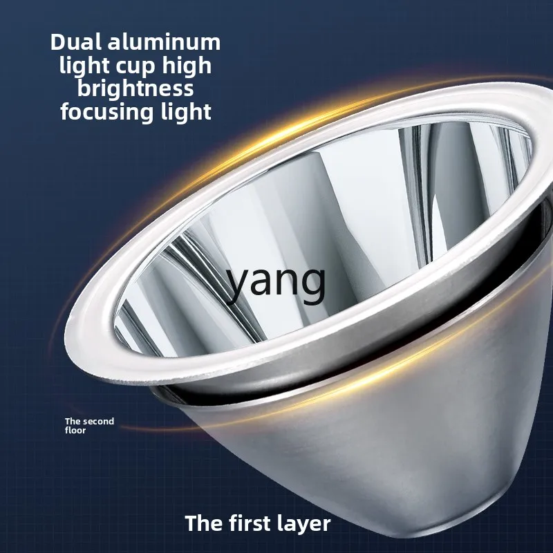 YJQ flashlight charging super bright outdoor portable home portable survey long battery life