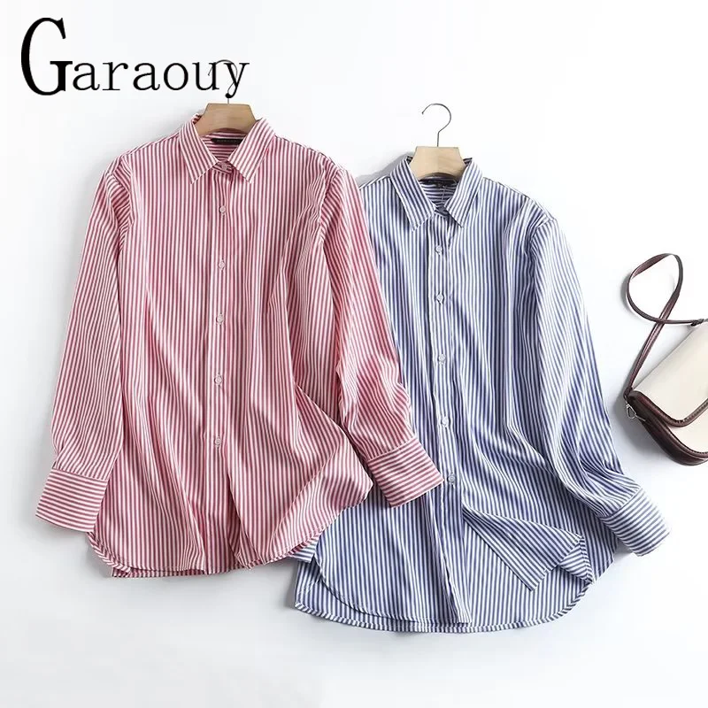 

Женская однобортная рубашка с длинным рукавом, свободного покроя