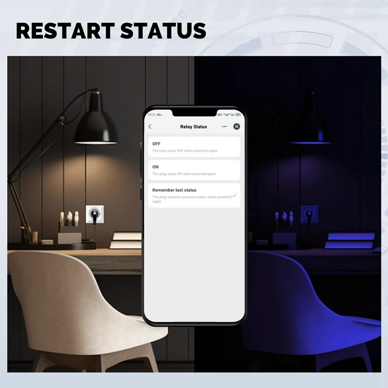 ช่องเสียบ Wi-Fi 2ชิ้นปลั๊กอัจฉริยะมีฟังก์ชั่นตรวจสอบพลังงานทำงานร่วมกับชุดบ้าน Google Home Alexa ปลั๊ก EU สีขาว