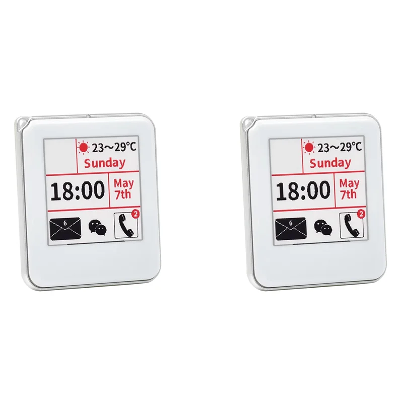 【B74A】2 ชิ้น 1.54 นิ้วหน้าจอ Epaper NFC ขับเคลื่อน E กระดาษ E หมึกแท็กแบตเตอรี่ฟรีป้าย NFC DIY กรอบรูปดิจิตอล
