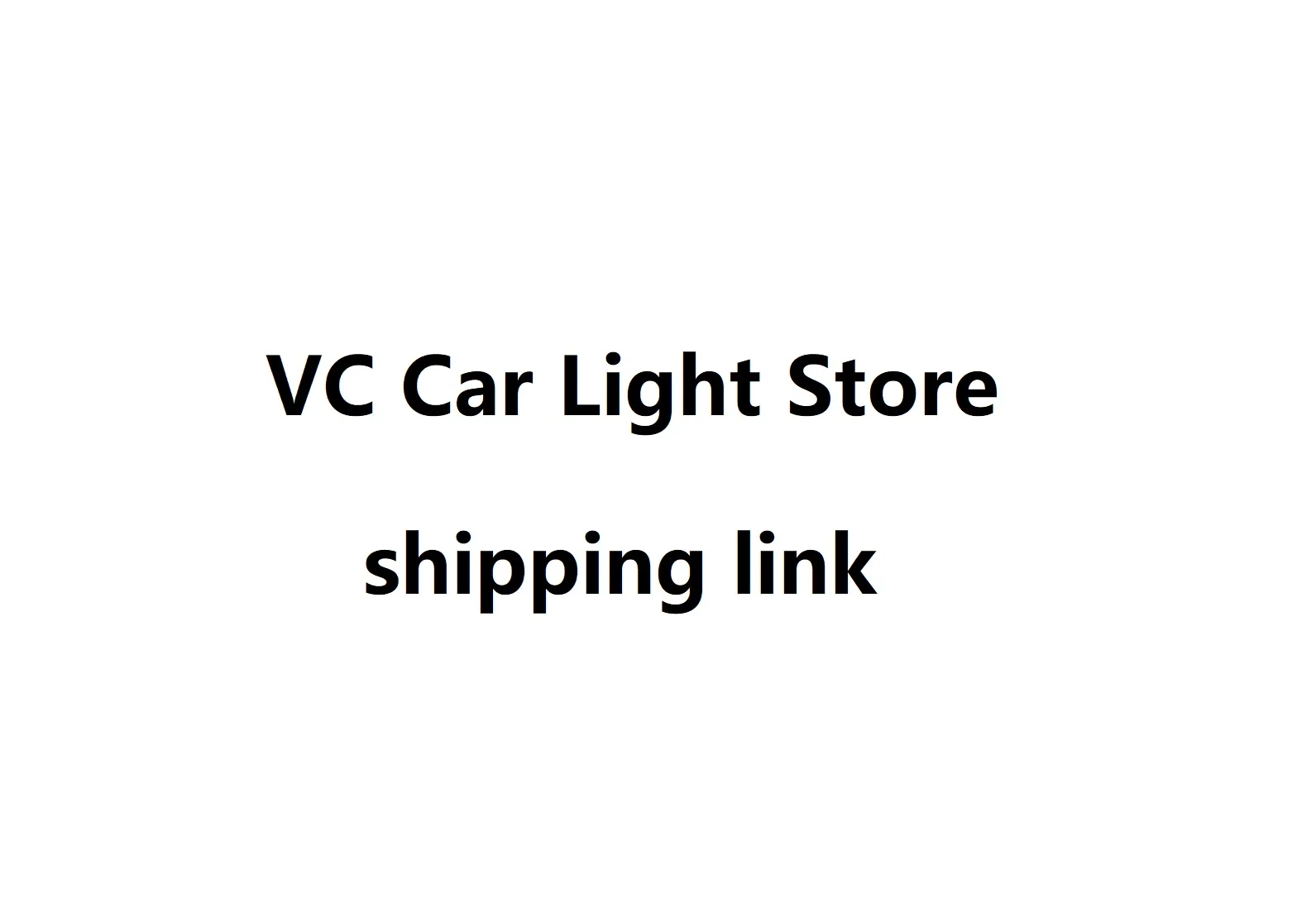 

shipping link