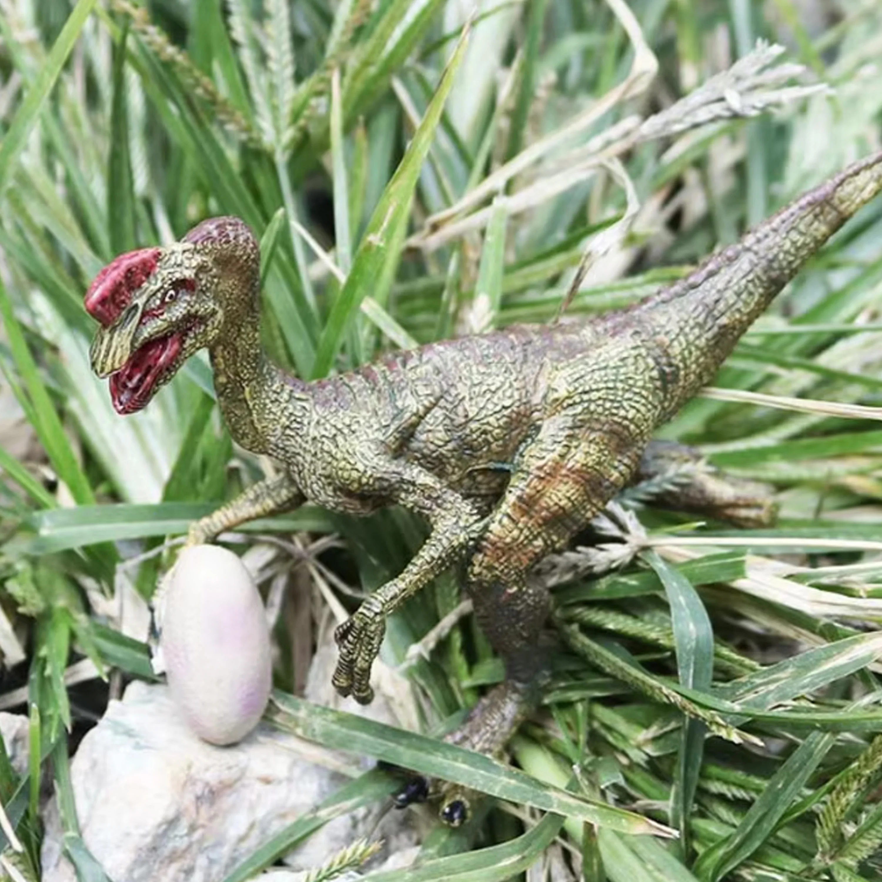 Oviraptor jurásico, modelo estático, Parque Jurásico, película, decoración de animales, colección de Halloween, Navidad, regalo de cumpleaños, juguete para niños, nuevo