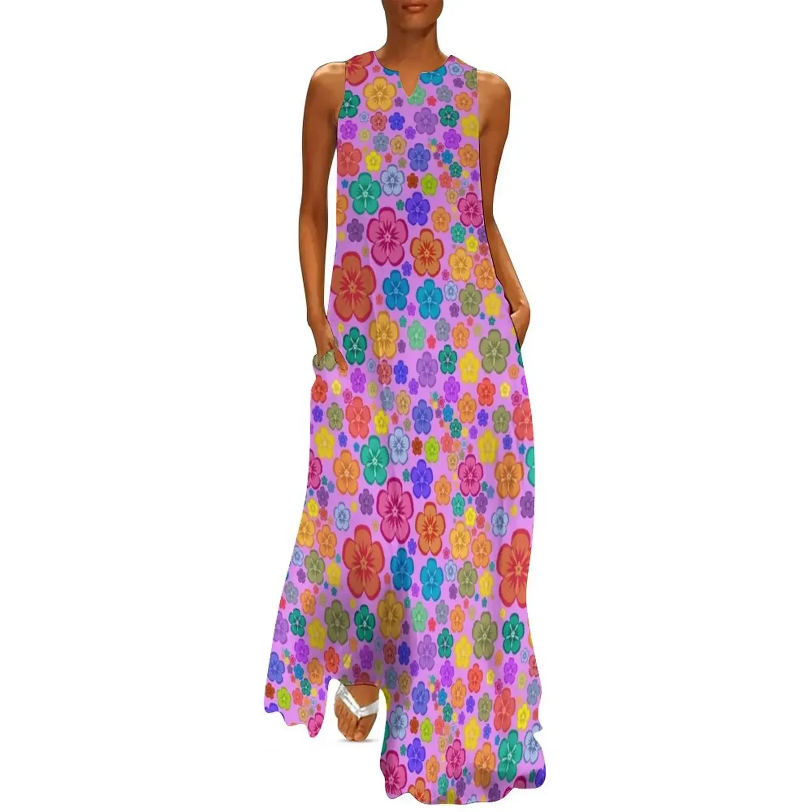 

NEW AGE FLOWER POWER Long Dress summer dresses women 2025 dresses for prom sexy short dresses daring prom dress 2025 Dress