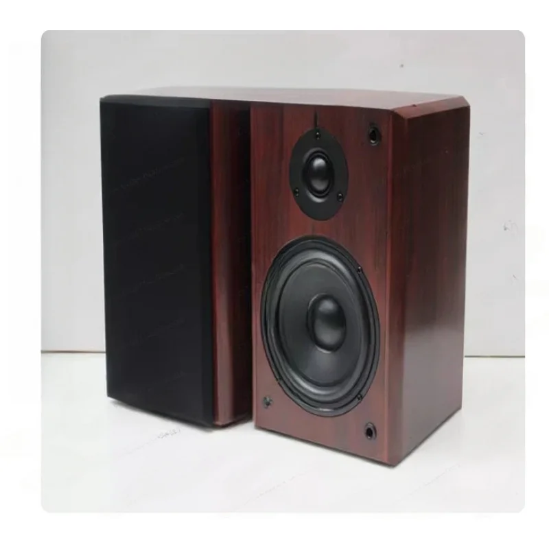 5.25 Inch Passive Desktop Monitor Bookshelf Wall Hanging Surround High Fidelity Fever Hifi Wooden Speaker