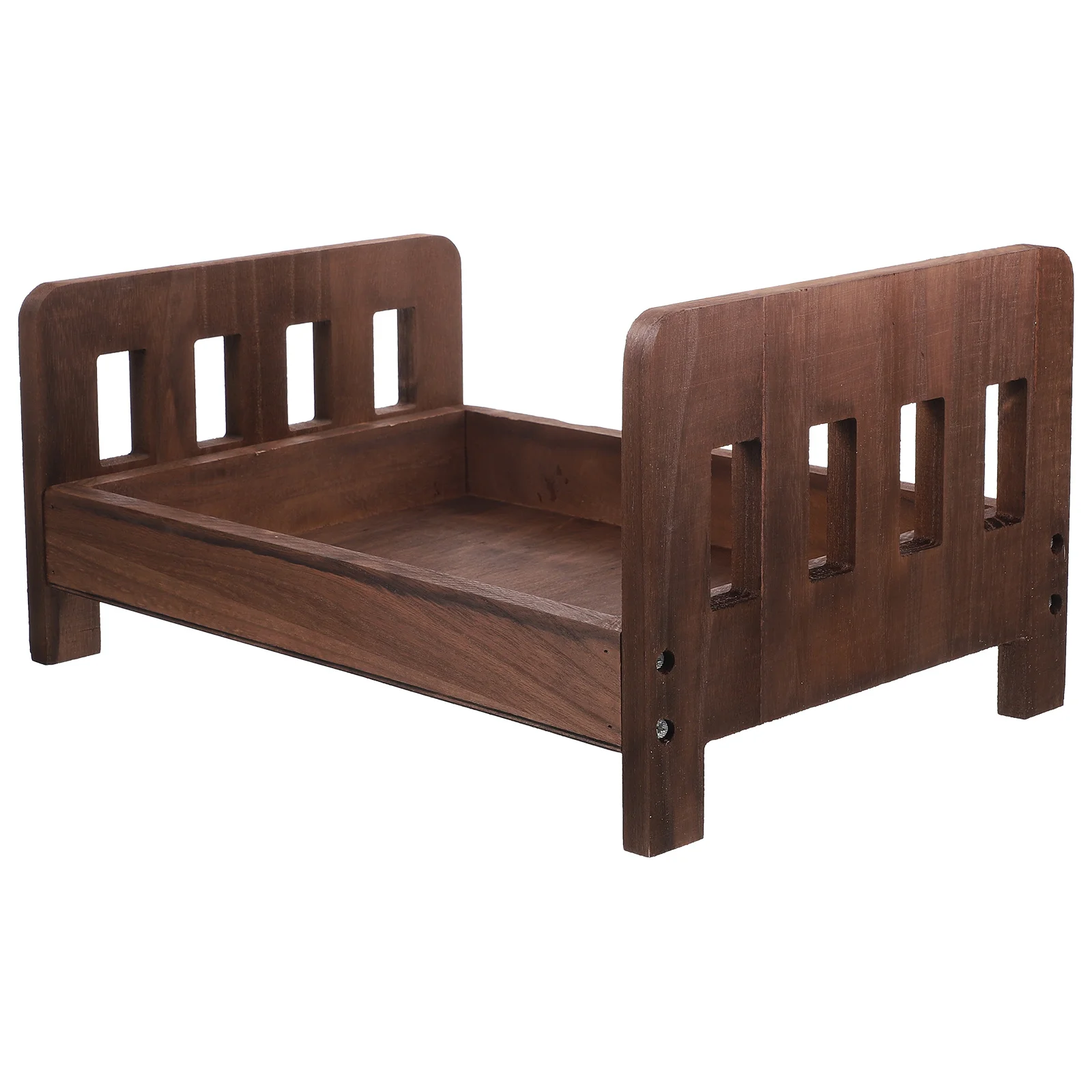 อุปกรณ์ประกอบฉากถ่ายภาพเด็กทารก เตียงไม้ขนาดเล็ก อุปกรณ์ประกอบฉากถ่ายภาพเด็กแรกเกิด อุปกรณ์ตกแต่งถ่ายภาพ เตียงเด็ก อุปกรณ์ประกอบฉากถ่ายภาพ