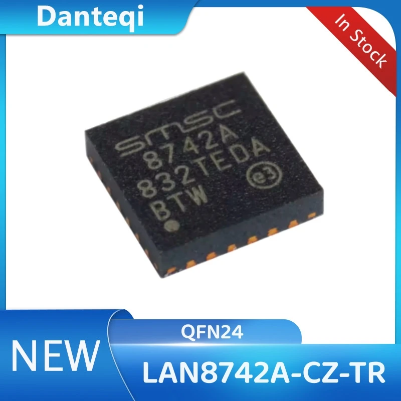 10PCS/LOT LAN8742A-CZ-TR 8742AI QFN24 Chipset