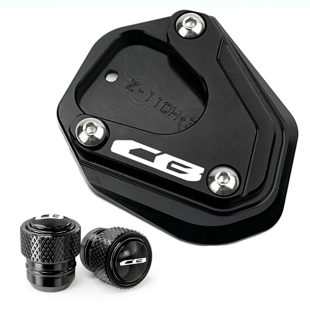 Für Honda CB650R CB500F CB500X CB400X CB300R CB125R CB 650R 500F 500X CNC AI Motorrad Ständer Seite Stehen Fuß Verlängerung Pad – Detail 8