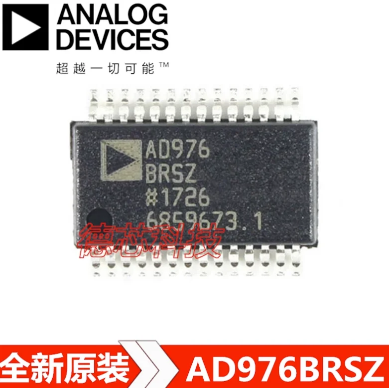 1pcs /LOT New  AD976BRSZ  AD976BRS   AD976  SSOP-28  Digital to analog converter  DAC   Chip IC New Original