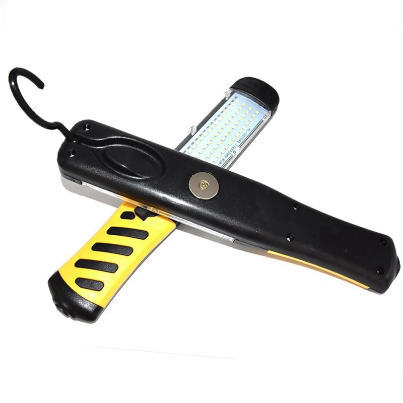 Portable LED Emergency Safety Work Light 80 LED Beads Flashlight Magnetic Car Repair Handheld Work Lamp US Plug Easy To Use