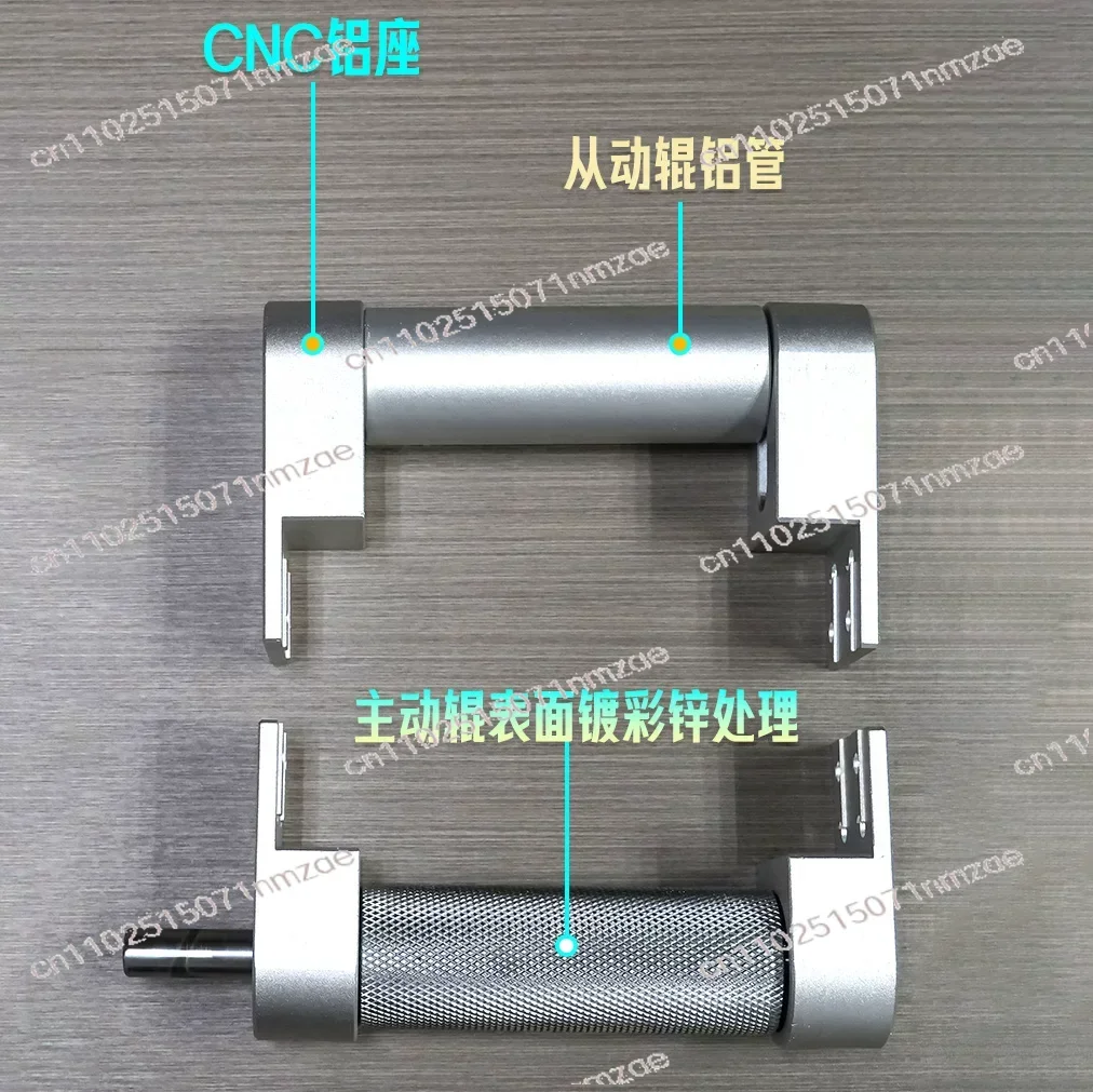

Conveyor belt Small conveyor belt accessories Full set of leader/follower power roller shaft belt assembly line