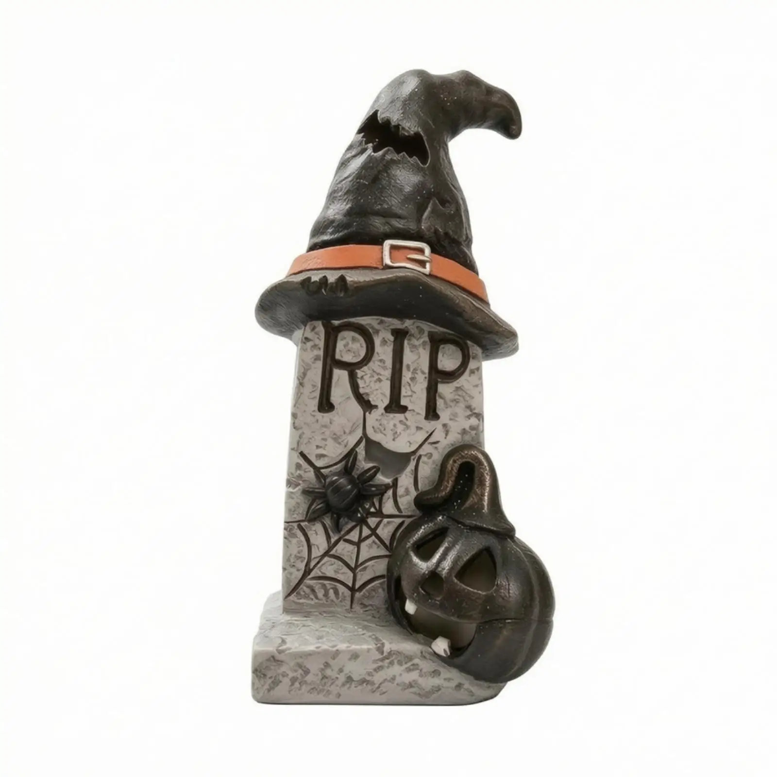 tombstone-with-witch-hat-mini-tabletop-decoration-compact-for-mantel