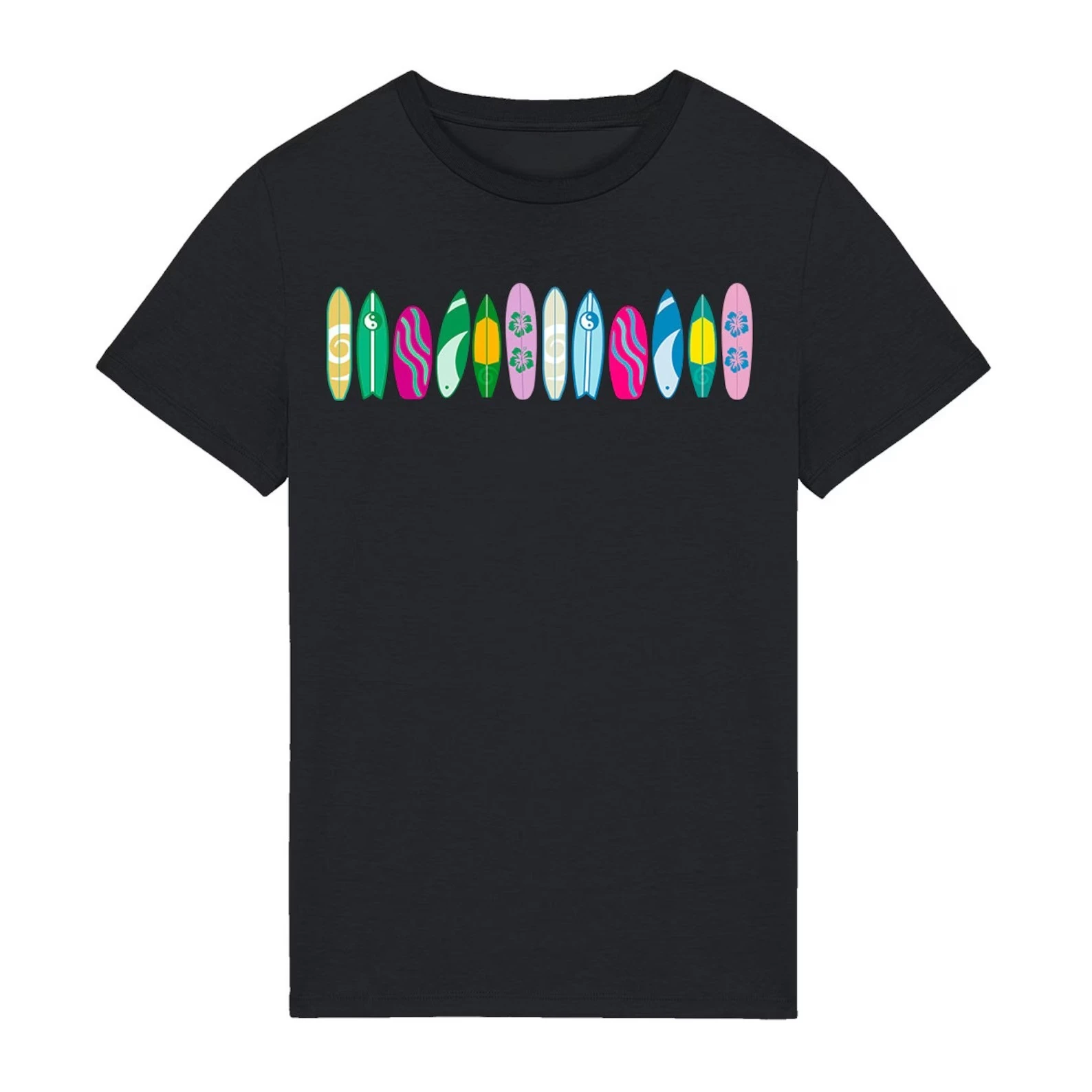 

Outdoor Surfing Fashion Trend Clothing Pattern Printing Summer Luxury Brand Cotton Men's and Women's T-Shirts Short Sleeves