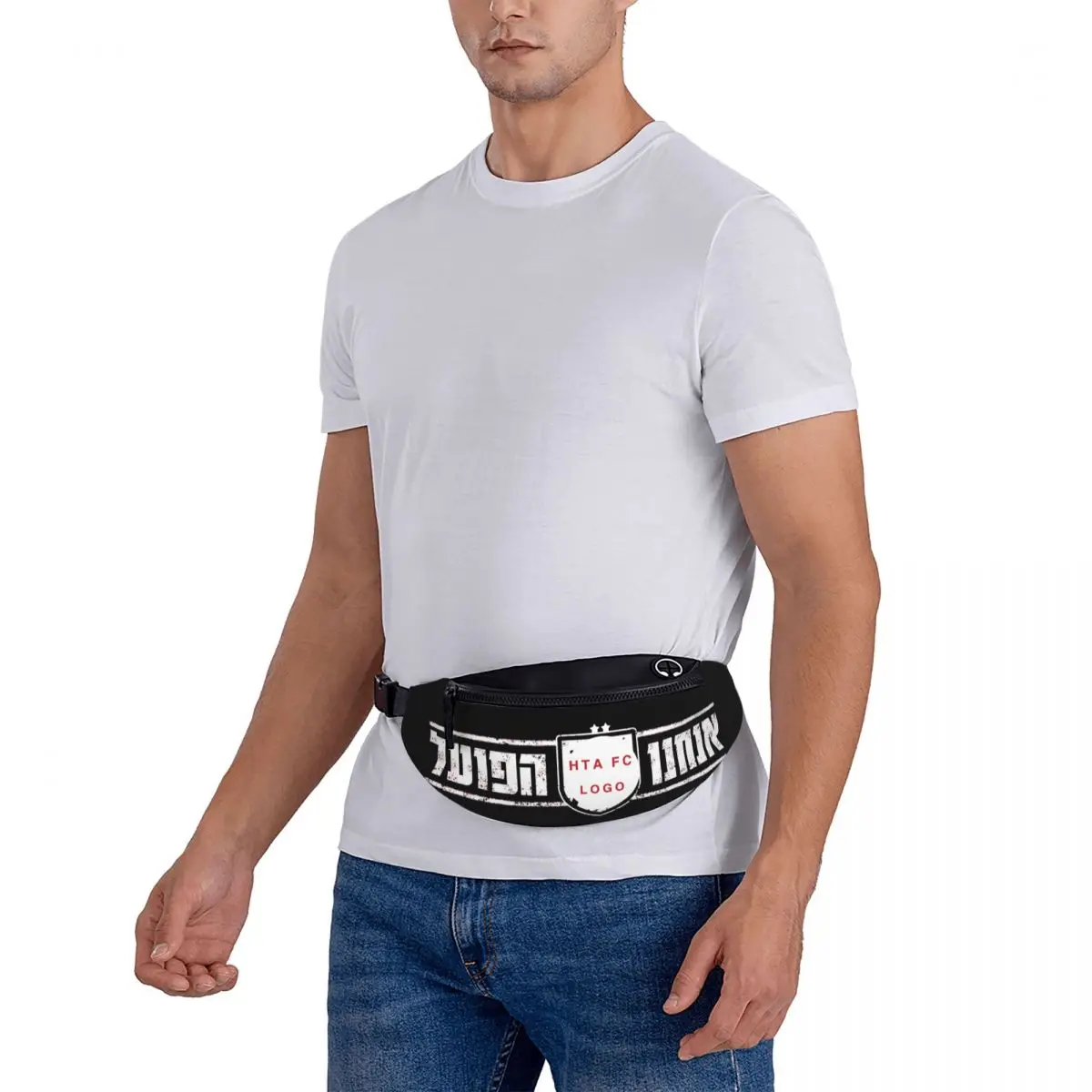 Crossbody Fanny Pack para Esportes e Festival, Carteiras Casual, Pacote de Cintura, Bolsa para Telefone, Esportes, Treino, Viagem, Corrida, Halogênio FC