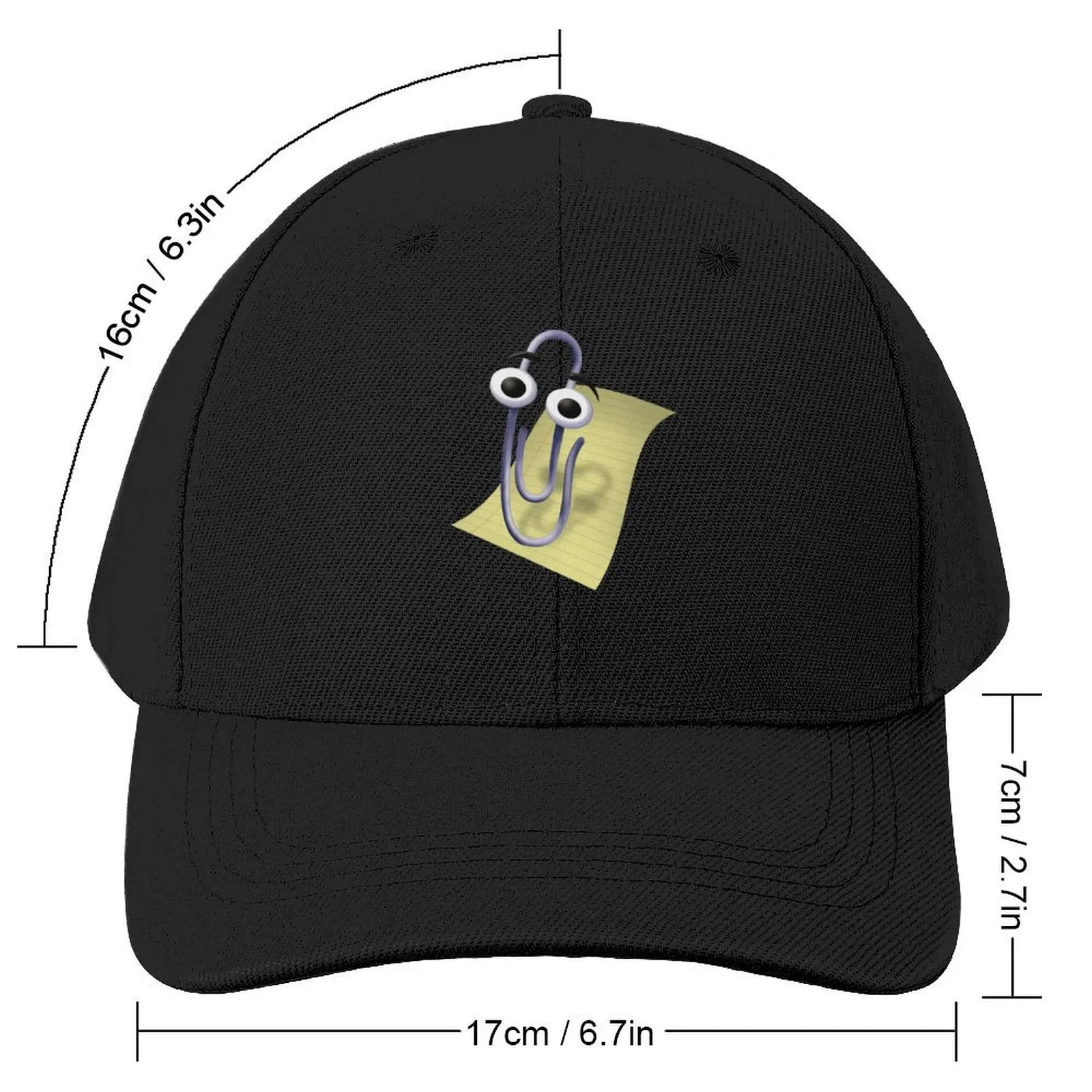 Clippy Baseball Cap summer hat Luxury Man Hat Beach Outing Anime Girl'S Hats Men's