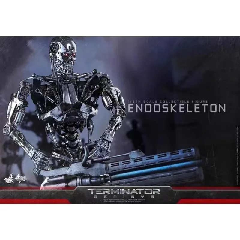 Original Hottoys 1:6 MMS352 Terminator 5 Genesis ENDOSKELETON Skeleton T800 In Stock Anime Action Collection Figures Model Toys