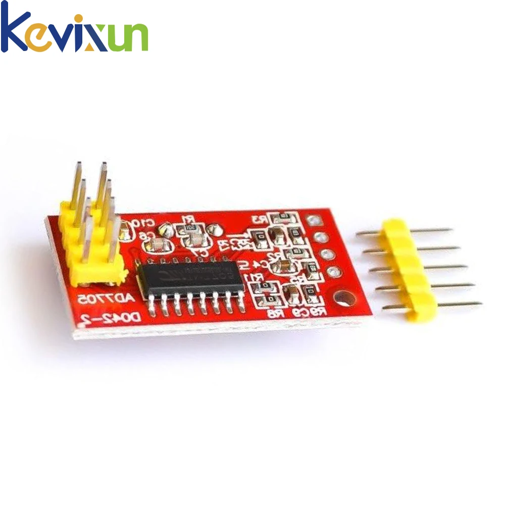 1-10pcs AD7705 Dual 16 bit ADC Data Acquisition Module Input Gain Programmable SPI Interface TM7705