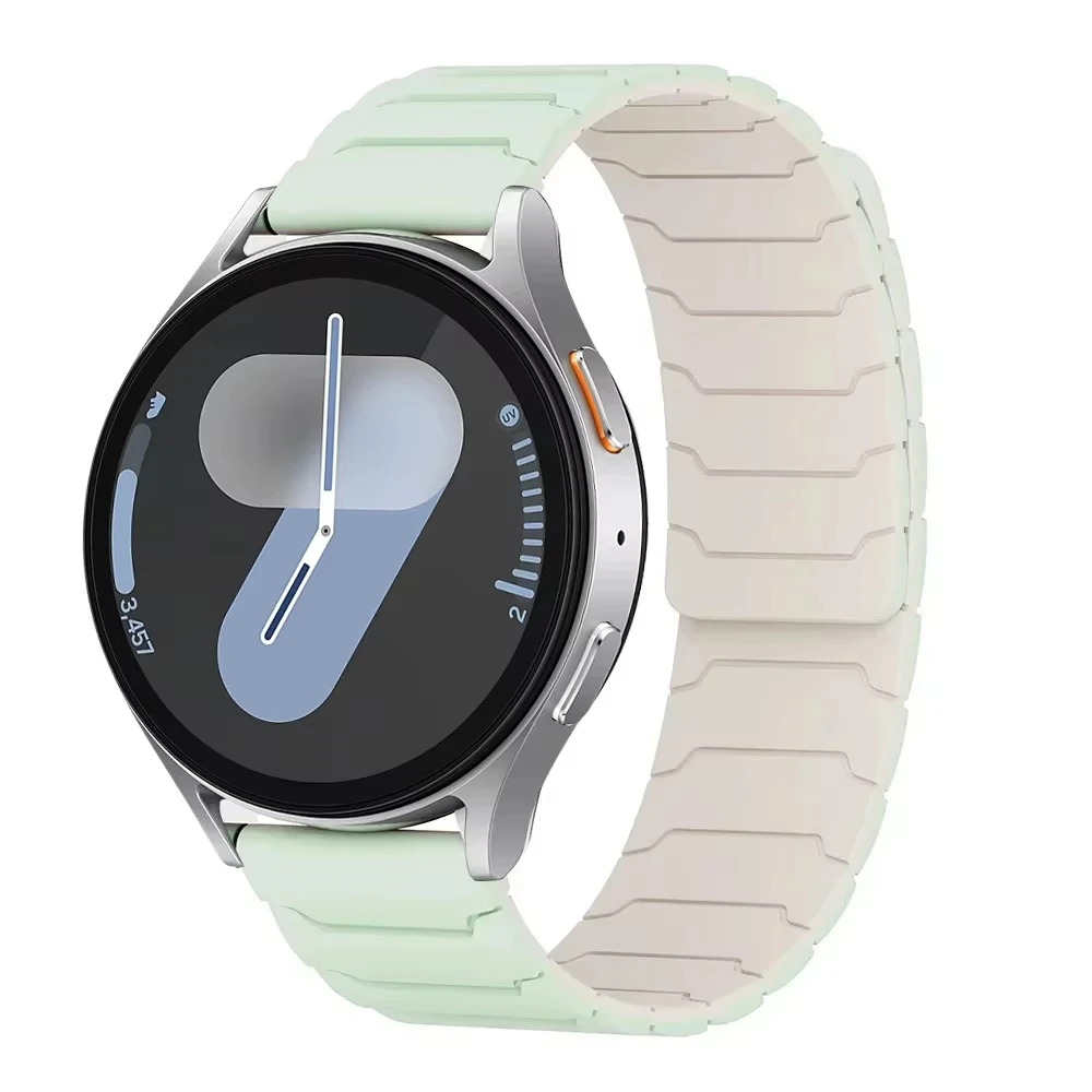 22mm 20mm Magnetic Straps For Samsung Galaxy Watch 7 6 5 Pro 4 classic Silicone Ultimate Correa bracelet Huawei GT5/4/3 Pro Band