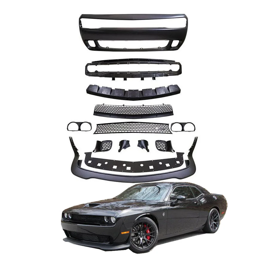 

Автомобильный передний бампер для подтяжки лица Bodykit Demon для Dodge CHALLENGER 2015-2022