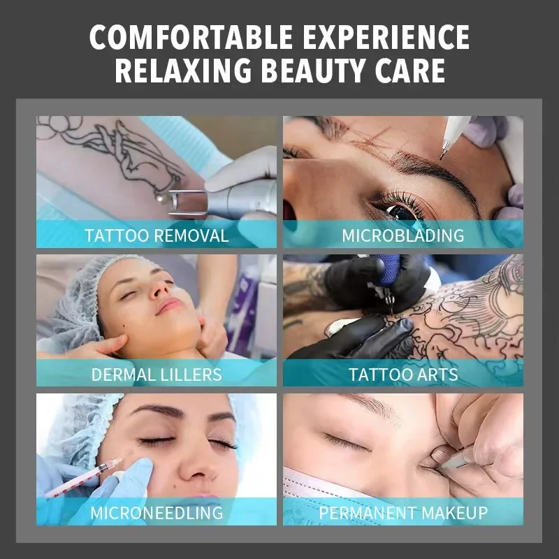 Neue 99,6% Goosica Tattoo Creme Vor Chirurgie Semi Permanent Make-Up Microblading Piercing Augenbrauen Lippen Tattoo Hilfs 10g