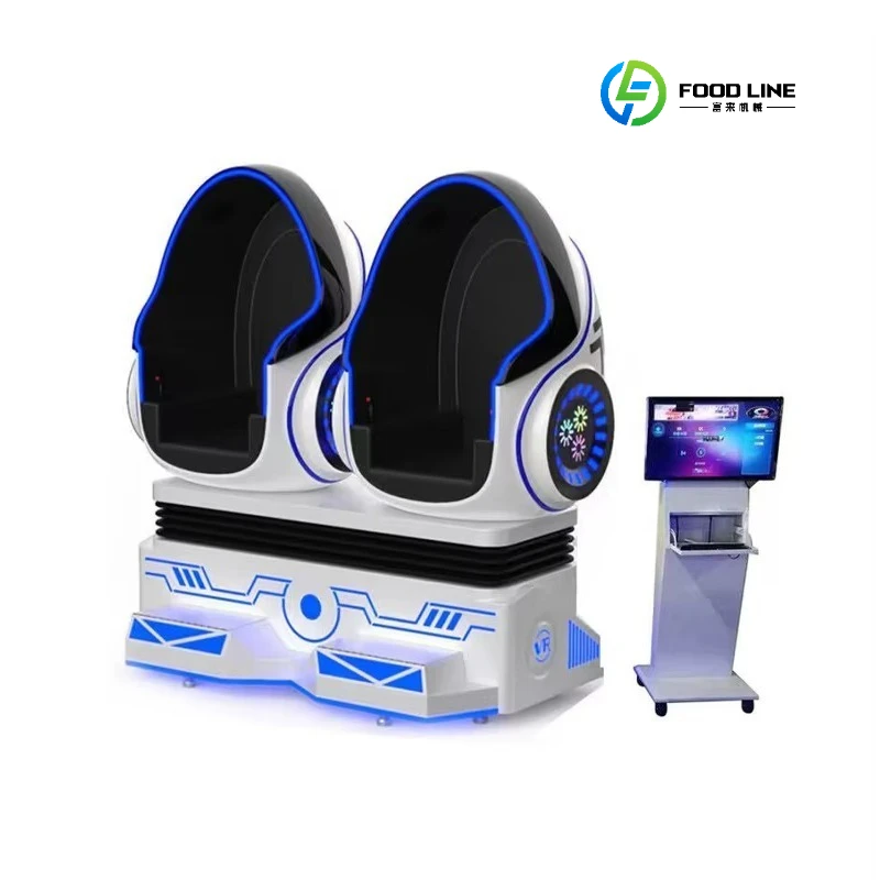 2026 New FL  9D Virtual Reality Egg Chair for Home & Commercial Use  Metal VR Gallery for Shopping Mall Simulator Customized