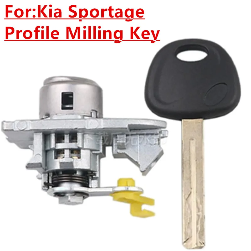 OE Auto Left Door Lock Cylinder Fit For Kia Sportage With 1Pcs Profile Milling Key riginal switch