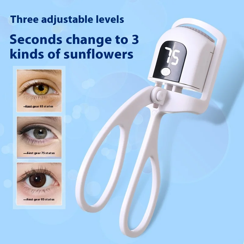 Electric Ironing Heating Eyelash Curler Portable Eyelash Curler