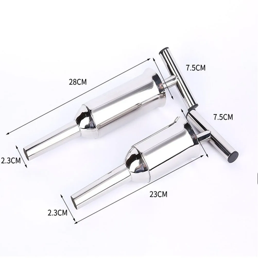 

Stainless Steel Sausage Filling Tools Kit Meat Stuffer Tube Handmade Sausages Pork Beef Turkey Venison