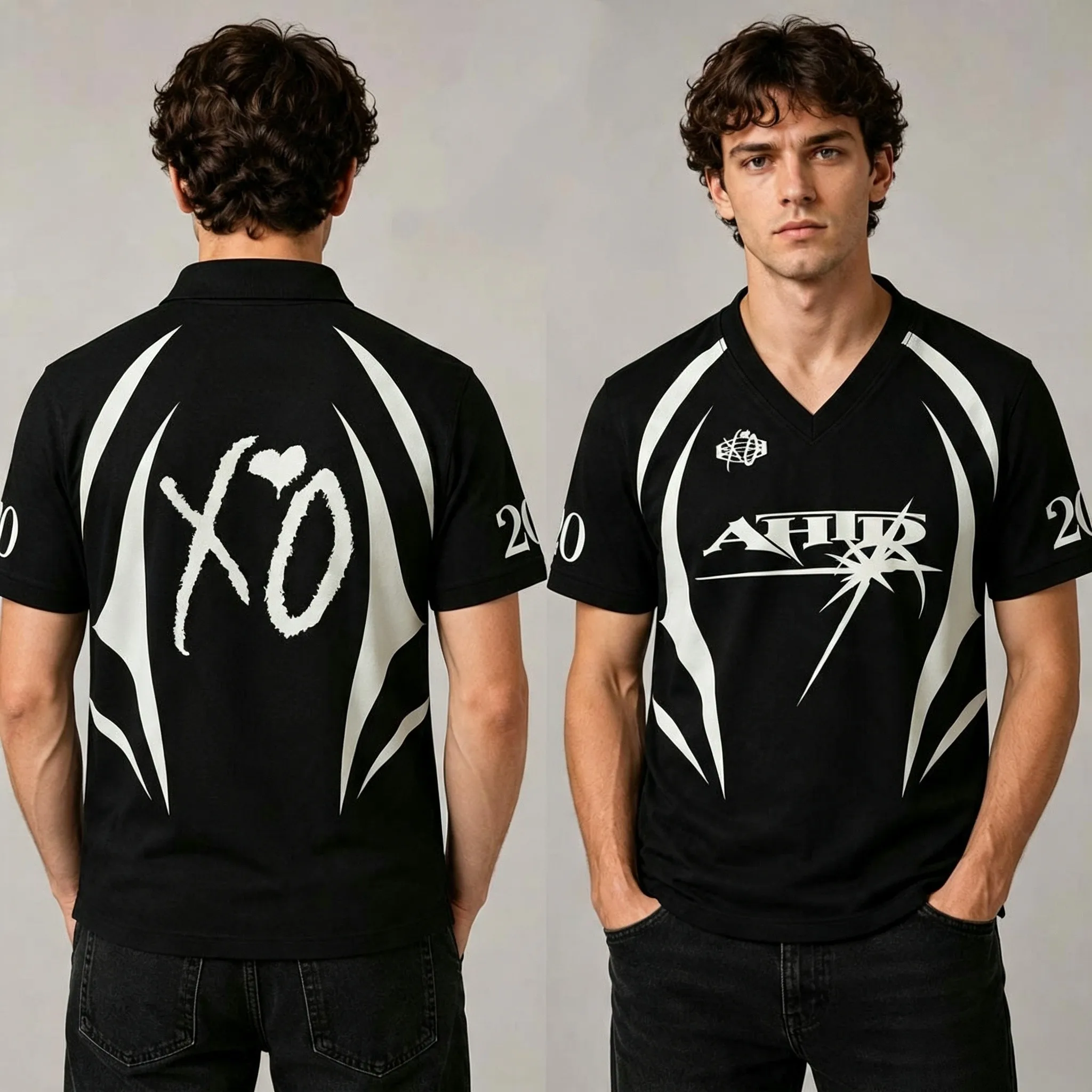 2026 Neu The Weeknd After Hours Til Dawn Tour AHTD Trikot für Männer und Frauen Schnelltrocknend Atmungsaktiv Y2k Fan Sport Kurzarm T-Shirt – Detail 1