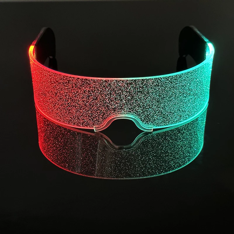 Neue Stilvolle Bunte Leuchtende Brillen für Nachtshows, Bars und Clubs - Fluoreszierende Brillen für Bühnenauftritte und Leuchtende Requisiten – Detail 6