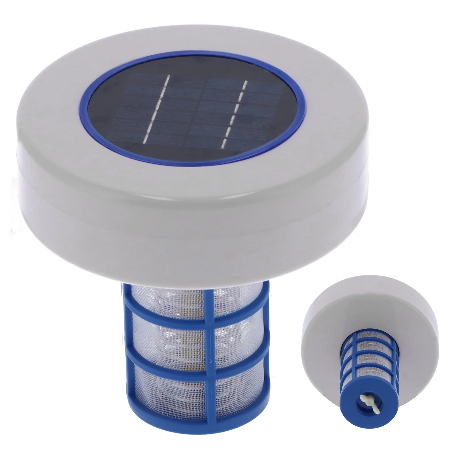 Solar Powered Pool Ionizer Cleaner Silver Ion Swimming Pool SPA Fountain Cleaner Swim Pool Cleaning Equipment