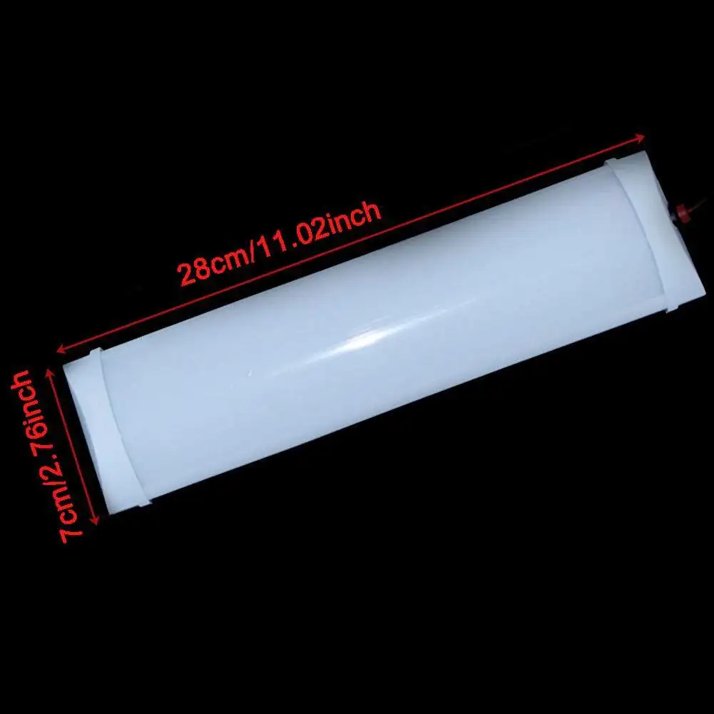 LED ضوء السقف ل RV الداخلية ، أضواء للمقطورة ، قارب ، البضائع ، الكارافانات ، فان ، اكسسوارات السيارات ، 72LED ، 12 فولت-80 فولت