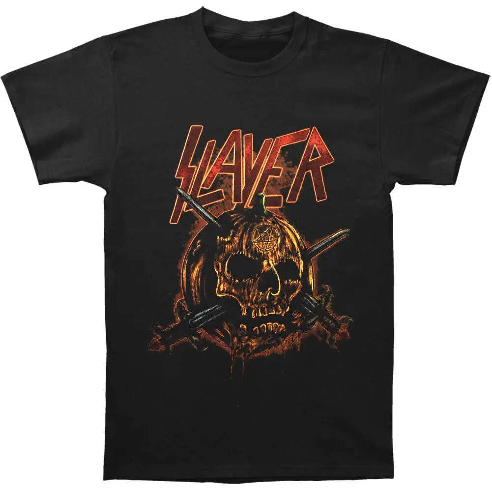 

Men's Slayer Skull Pumpkin T-shirt XX-Large Black