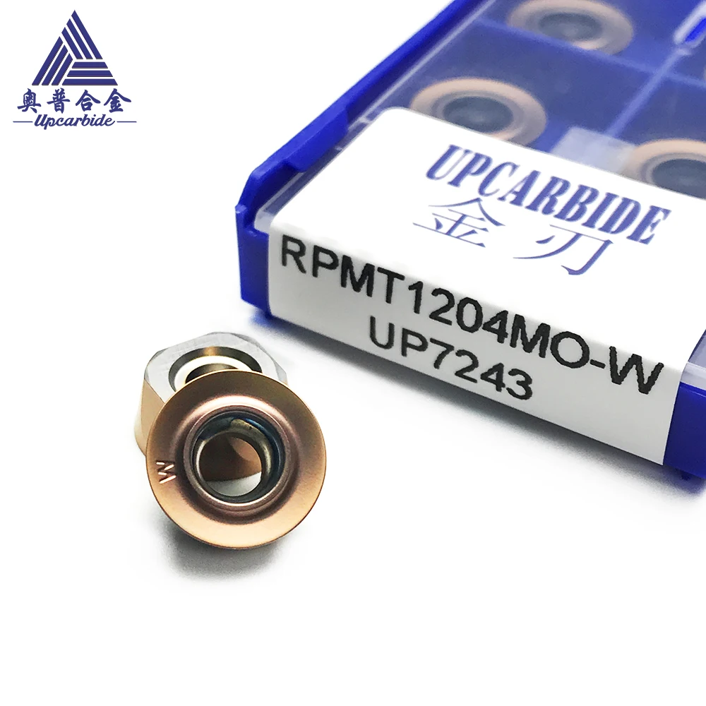 RPMT1204MO, RPMT10T3MOE-JS Carbide Inserts for CNC Lathe - High-Performance Precision Turning Tools with S Wear Resistance