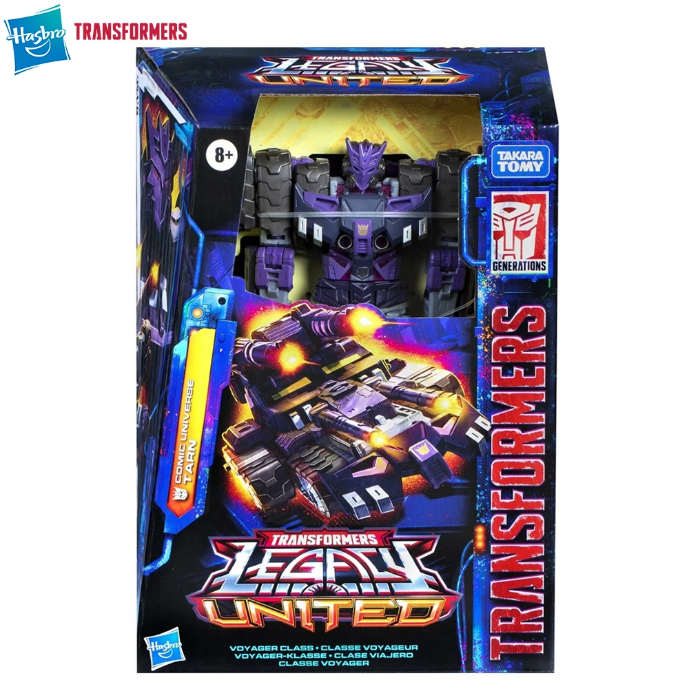 

[In-Stock] Hasbro Transformers Legacy United Tarn (Comic Universe) 17.5cm Voyager Class Nice Action Robot Model Figure Toys