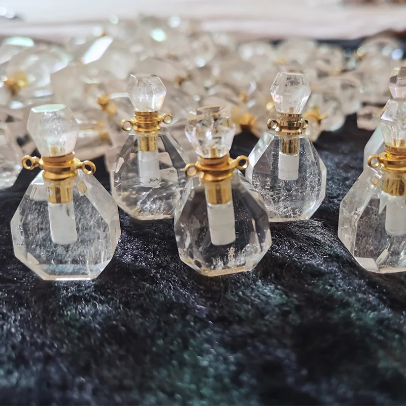 

Original mineral crystal essential oil bottle, aromatherapy bottle, crystal decoration