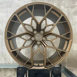 Fettbronze gefälschte Felgen, Aluminium League -Räder, gefälschte Felgen für Benz, BMW, Audi, VW, Honda, Toyota, 17 18 19 20 Zoll, 5x114.3, 5x108, 5x112, 5x120 12 Hauptverkaufsräder RIM 20 5x114 - №4