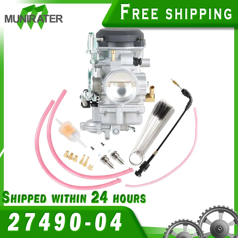 

Carburetor For 40mm CV 40 XL883 Carb With Choke Cable/Spark Plug