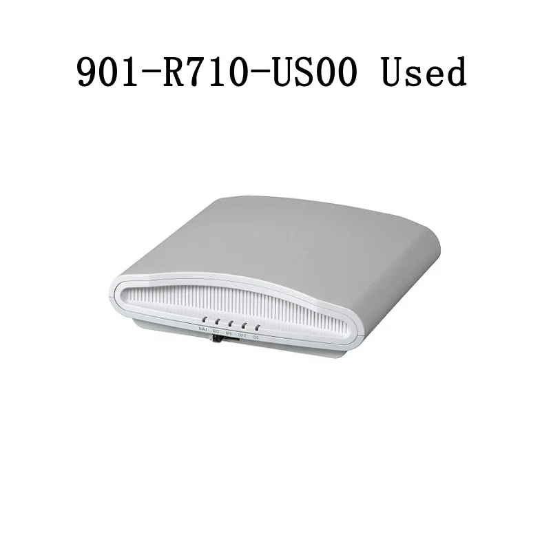 

Ruckus Wireless ZoneFlex R710 Used 901-R710-US00 (901-R710-WW00) Dual-band 802.11ac Wireless Access Point 4x4:4 Streams,MU-MIMO