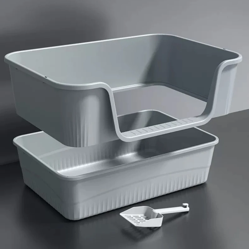 Hiding Training Large Sandbox Litter Box Castle For Cats Closed With Hole Defecation Litter Box Kuweta Dla Kota Household Items