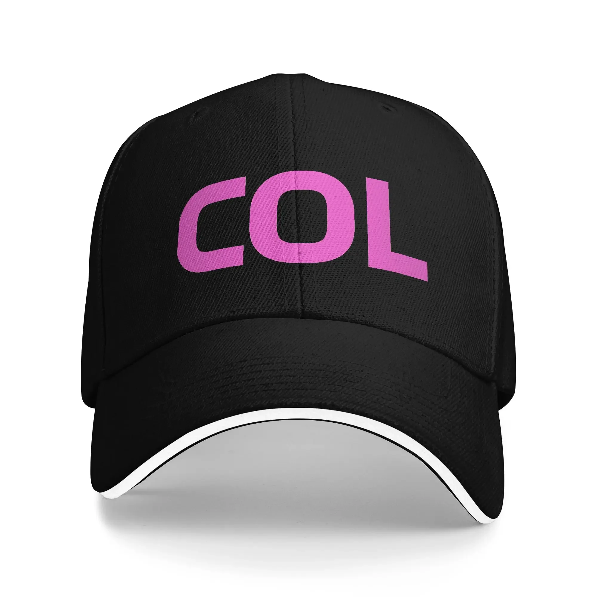 Nueva Gorra de Béisbol Casual Franco Colapinto, Gorra Trucker Rosa Alpina con Iniciales COL, Gorras de Hip Hop al por Mayor para Hombre y Mujer