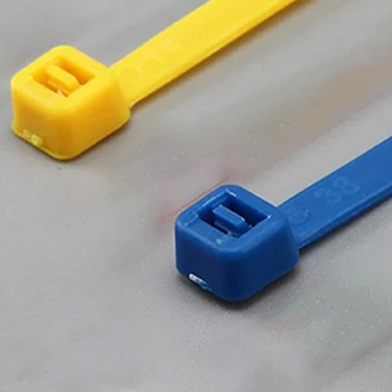 A74E-Self Locking Nylon Cable Ties Wire Cable Ties Self Locking Organ Quick Cable 4X200mm 500 Pcs