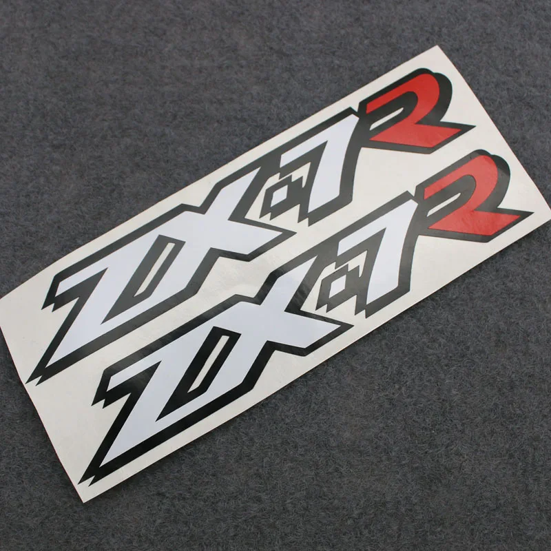 150mm x 25mm Motorcycle ZX-7R Vinyl Graphics Fairing Decals Stickers Letter For Kawasaki ZX7R