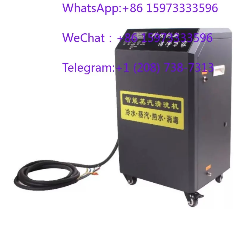 6-12KW/three-phase electric two-phase electric universal, commercial large steam cleaner high-power cleaner