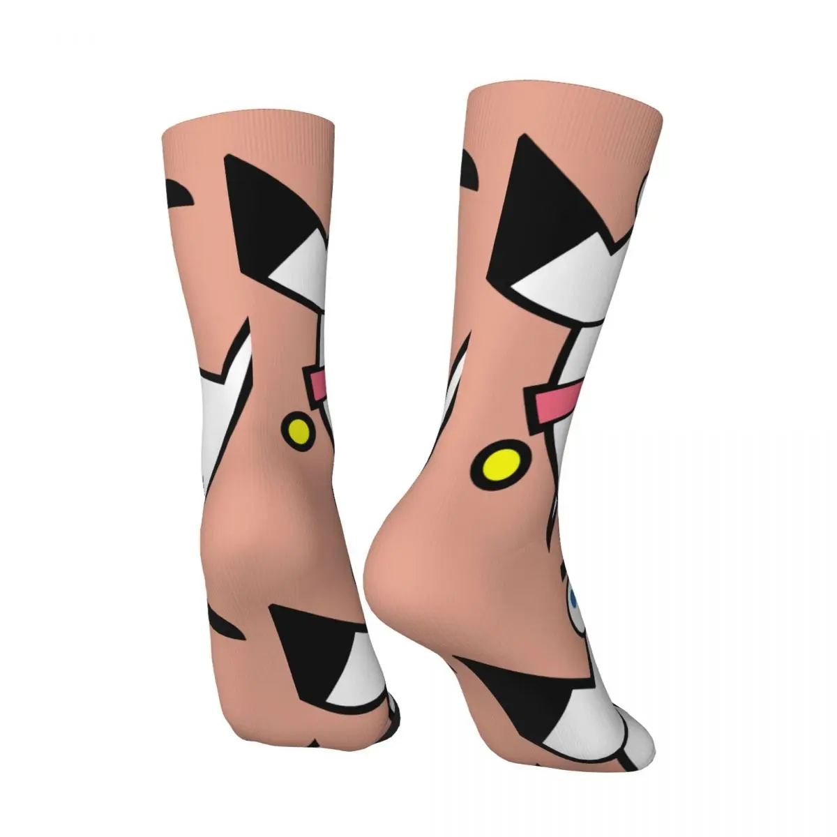 Hip Hop Vintage Doidle Crazy Men's compression Socks Unisex The Fairly Odd Parents Harajuku Seamless Printed Funny Crew Sock