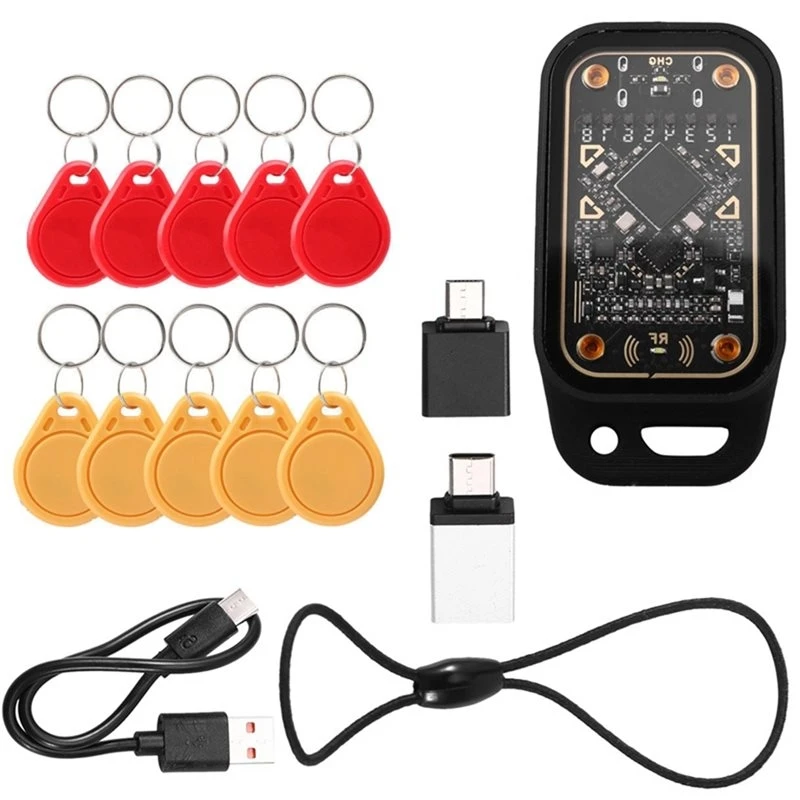 ABJF-Chameleon V3.0 125Khz 13.56Mhz RFID Smart Chip Emulator NFC Copier Reader Writer ID IC Card Tag Copyer Key Card Cloner