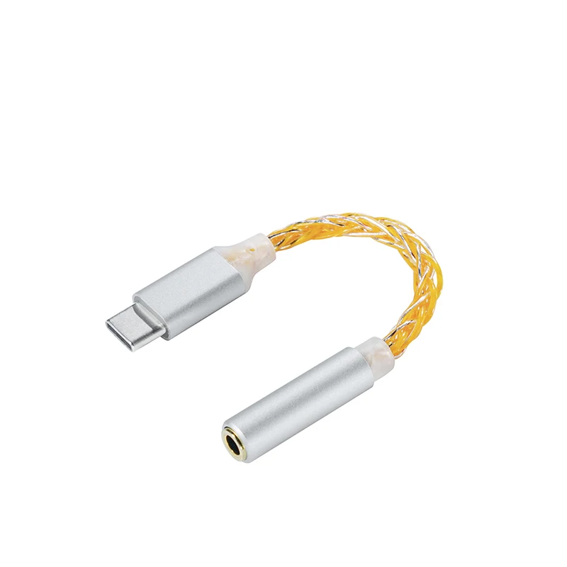 JCALLY JM6 Type-C to 3.5mm CX31993 digital audio portable decoding amp Hifi DAC mobile USB Type C to 3.5mm adapter