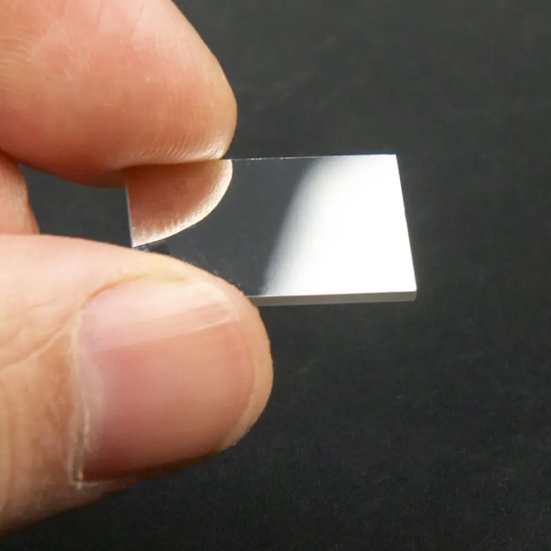 10pcs First Reflecting Surface Reflector Square Optical Front Surface Mirror DIY Scanner Projector Mirror Accessories 20x15mm