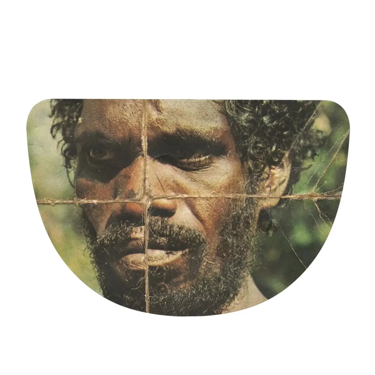 Death Grips Exmilitary Soft Flannel Half Round Doormat Non Slip Bathroom Mat Absorbent Floor Carpet for Garage