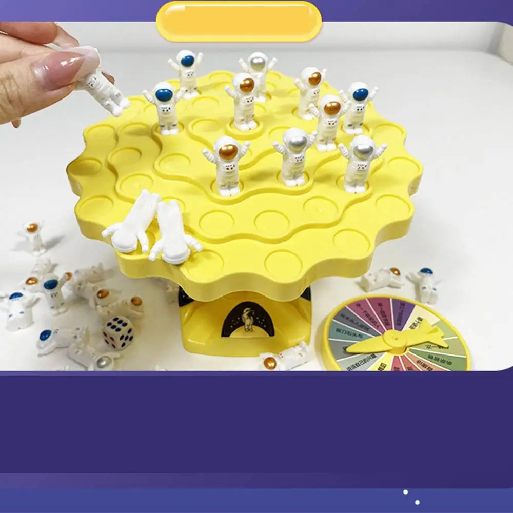 

Balancing Montessori Math Plastic Astronaut Interaction Tabletop Game Stackable Balance Tree Game Parent-child Interaction